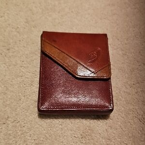 Vintage Leather Cigaretta Case